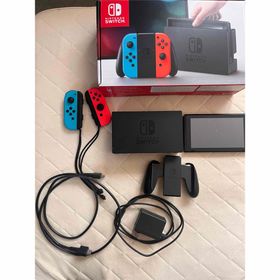 ニンテンドースイッチ(Nintendo Switch)のNintendo Switch JOY-CON(L) ネオンブルー/(R) ネオ(家庭用ゲーム機本体)