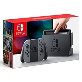 【中古】「未使用品」Nintendo Switch 本体 (ニンテンドースイッチ) （Joy-Con (L) / (R) グレー）(キャンペーンプリペイド番号なし)(家庭用ゲーム機本体)