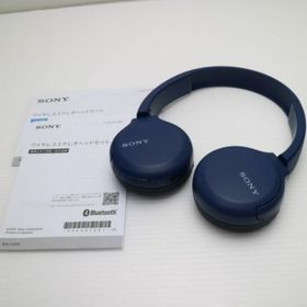 ソニー(SONY)の新品同様 WH-CH510 ブルー M222(ヘッドフォン/イヤフォン)