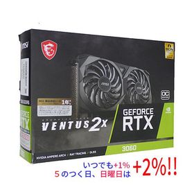 【中古】MSI製グラボ GeForce RTX 3060 VENTUS 2X 12G OC PCIExp 12GB 元箱あり