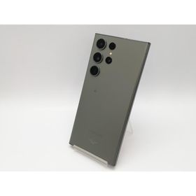 【中古】SAMSUNG au 【SIMフリー】 Galaxy S23 Ultra グリーン 12GB 256GB SCG20【鹿児島中町】保証期間１ヶ月【ランクB】