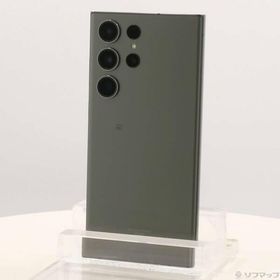 〔中古〕SAMSUNG(サムスン) Galaxy S23 Ultra 256GB グリーン SCG20 au SIMフリー〔262-ud〕