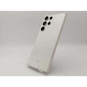【中古】SAMSUNG au 【SIMフリー】 Galaxy S23 Ultra クリーム 12GB 256GB SCG20【池袋東口】保証期間１ヶ月【ランクA】