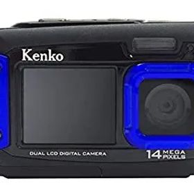 【中古】 Kenko ケンコー 防水デュアルモニターデジタルカメラ DSC1480DW IPX8相当防水 1.5m耐落下衝撃 434758