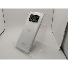 【中古】SHARP docomo 【SIMロックあり】 AQUOS R6 ホワイト 12GB 128GB SH-51B【川崎駅前】保証期間１ヶ月【ランクC】