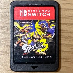 スプラトゥーン3 Switch ソフト Splatoon 3動作確認済み 即発送
