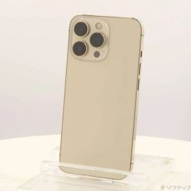 ソフマップ 〔中古品〕 iPhone13 Pro 128GB ゴールド MLUH3J／A SIMフリー【258】