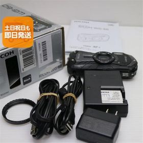 良品中古 WG-60 ブラック 即日発送 RICOH コンパクトデジタルカメラ あすつく 土日祝発送OK
