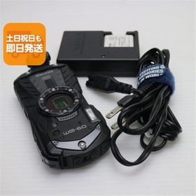 良品中古 WG-60 ブラック 即日発送 RICOH コンパクトデジタルカメラ あすつく 土日祝発送OK