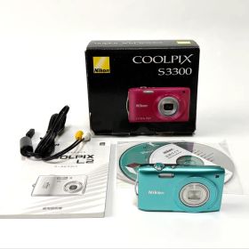 Nikon ニコン デジカメ COOLPIX S3300 箱付き
