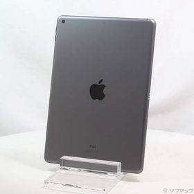 〔中古〕Apple(アップル) iPad 第7世代 32GB スペースグレイ MW742J／A Wi-Fi〔349-ud〕