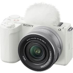 SONY ソニー ミラーレス一眼カメラ・パワーズームレンズキット α VLOGCAM ZV-E10 II ホワイト ZV-E10M2K W [ZVE10M2KW]【RNH】