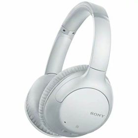 ソニー ワイヤレスノイズキャンセリングヘッドホン WH-CH710N : Bluetooth対応 最大35時間連続再生 マイク付き 2020年モデル ホワイト WH-CH710N W