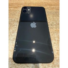 【中古正常品】iPhone11 128GB ブラック SIMフリー MWM02J/A A407