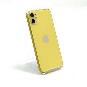 【全額返金保証】【最速発送】 iPhone 11 128GB イエロー Softbank 白ロム 美品 動作確認済 82%