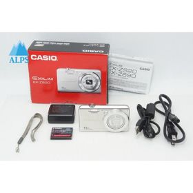美品 CASIO カシオ EXILIM EX-ZS20 コンパクトデジタルカメラ シルバー 元箱付 260508e【アルプスカメラ】