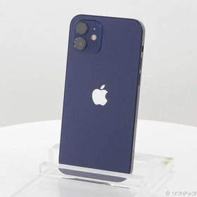 〔中古〕Apple(アップル) iPhone12 128GB ブルー MGHX3J／A SIMフリー〔247-ud〕