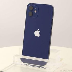 〔中古〕Apple(アップル) iPhone12 128GB ブルー MGHX3J／A SIMフリー〔251-ud〕