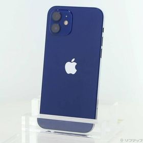 〔中古〕Apple(アップル) iPhone12 128GB ブルー MGHX3J／A SIMフリー〔352-ud〕