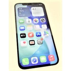 中古 Apple iPhone12 64GB ホワイト MGHP3J／A SIMフリー