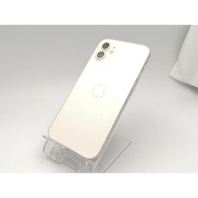 【中古】Apple SoftBank 【SIMロック解除済み】 iPhone 12 64GB ホワイト MGHP3J/A【ECセンター】保証期間１ヶ月【ランクA】