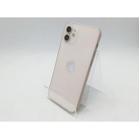 【中古】Apple SoftBank 【SIMロック解除済み】 iPhone 12 64GB ホワイト MGHP3J/A【柏】保証期間１ヶ月【ランクB】