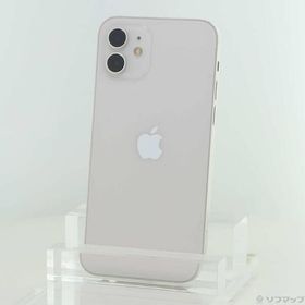 〔中古〕Apple(アップル) iPhone12 64GB ホワイト MGHP3J／A SIMフリー〔198-ud〕