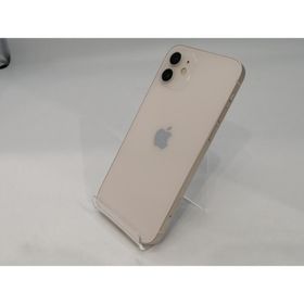 【中古】Apple SoftBank 【SIMロック解除済み】 iPhone 12 64GB ホワイト MGHP3J/A【DS秋葉】保証期間１ヶ月【ランクB】