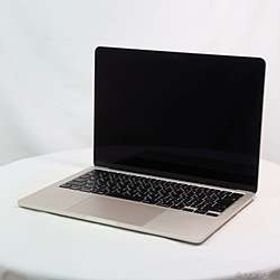 MacBook Air 13.6-inch Mid-2022 MLY23J／A Apple M2 8コアCPU_10コアGPU 8GB SSD512GB スターライト 〔26.3 Tahoe〕 ［グラ