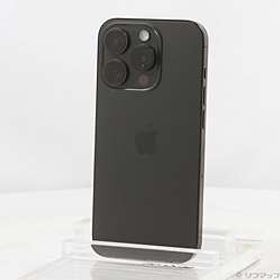 iPhone15 Pro 128GB ブラックチタニウム MTU73J／A SIMフリー