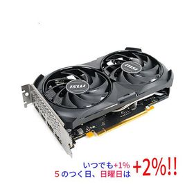 【中古】MSI製グラボ GeForce RTX 4060 VENTUS 2X BLACK 8G OC PCIExp 8GB