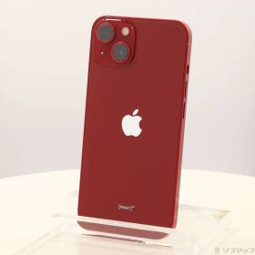 ソフマップ 〔中古品〕 iPhone13 128GB プロダクトレッド MLNF3J／A SIMフリー【344】
