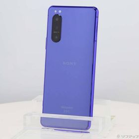 〔中古〕SONY(ソニー) Xperia 5 II 128GB パープル SO-52A docomoロック解除SIMフリー〔305-ud〕