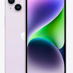 【中古】Bランク【やや傷や汚れあり】 SIMフリー iphone14 plus 128GB パープル 本体のみ 利用制限-(白ロム) 送料無料
