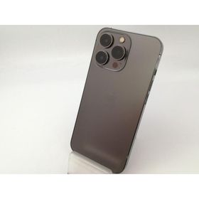 【中古】Apple SoftBank 【SIMフリー】 iPhone 13 Pro 128GB グラファイト MLUE3J/A【大阪堂島】保証期間１週間【ランクC】