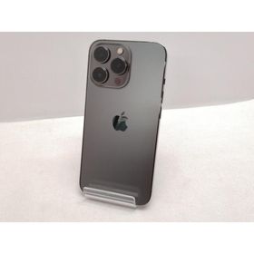 【中古】Apple SoftBank 【SIMフリー】 iPhone 13 Pro 128GB グラファイト MLUE3J/A【仙台駅東口】保証期間１ヶ月【ランクC】