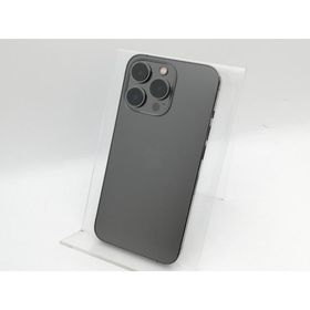 【中古】Apple docomo 【SIMフリー】 iPhone 13 Pro 128GB グラファイト MLUE3J/A【中野】保証期間１ヶ月【ランクC】