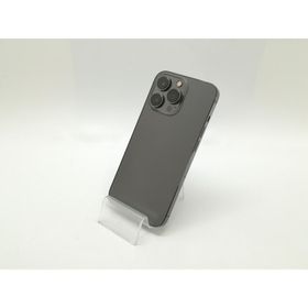 【中古】Apple docomo 【SIMフリー】 iPhone 13 Pro 128GB グラファイト MLUE3J/A【静岡】保証期間１ヶ月【ランクB】