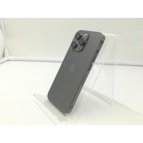 【中古】Apple docomo 【SIMフリー】 iPhone 13 Pro 128GB グラファイト MLUE3J/A【札幌】保証期間１ヶ月【ランクB】