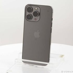 〔中古〕Apple(アップル) iPhone13 Pro 128GB グラファイト MLUE3J／A SIMフリー〔377-ud〕