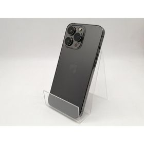 【中古】Apple au 【SIMフリー】 iPhone 13 Pro 128GB グラファイト MLUE3J/A【吉祥寺】保証期間１週間【ランクC】