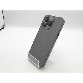 【中古】Apple au 【SIMフリー】 iPhone 13 Pro 128GB グラファイト MLUE3J/A【立川フロム中武】保証期間１ヶ月【ランクB】