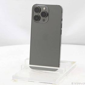 〔中古〕Apple(アップル) iPhone13 Pro 128GB グラファイト MLUE3J／A SIMフリー〔198-ud〕
