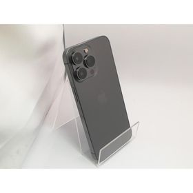 【中古】Apple docomo 【SIMフリー】 iPhone 13 Pro 128GB グラファイト MLUE3J/A【秋葉3号】保証期間１ヶ月【ランクA】