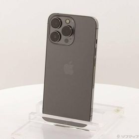 〔中古〕Apple(アップル) iPhone13 Pro 128GB グラファイト MLUE3J／A SIMフリー〔262-ud〕