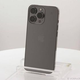 〔中古〕Apple(アップル) iPhone13 Pro 128GB グラファイト MLUE3J／A SIMフリー〔377-ud〕
