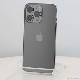 〔中古〕Apple(アップル) iPhone13 Pro 128GB グラファイト MLUE3J／A SIMフリー〔262-ud〕