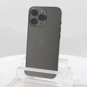 〔中古〕Apple(アップル) iPhone13 Pro 128GB グラファイト MLUE3J／A SIMフリー〔269-ud〕