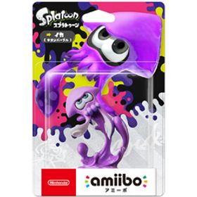 amiibo イカ ネオンパープル スプラトゥーンシリーズ