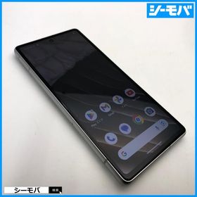 スマホ Google Pixel 7a 4G 5G 128GB グーグル ピクセル SIMフリー ホワイト 中古 android RUUN17058